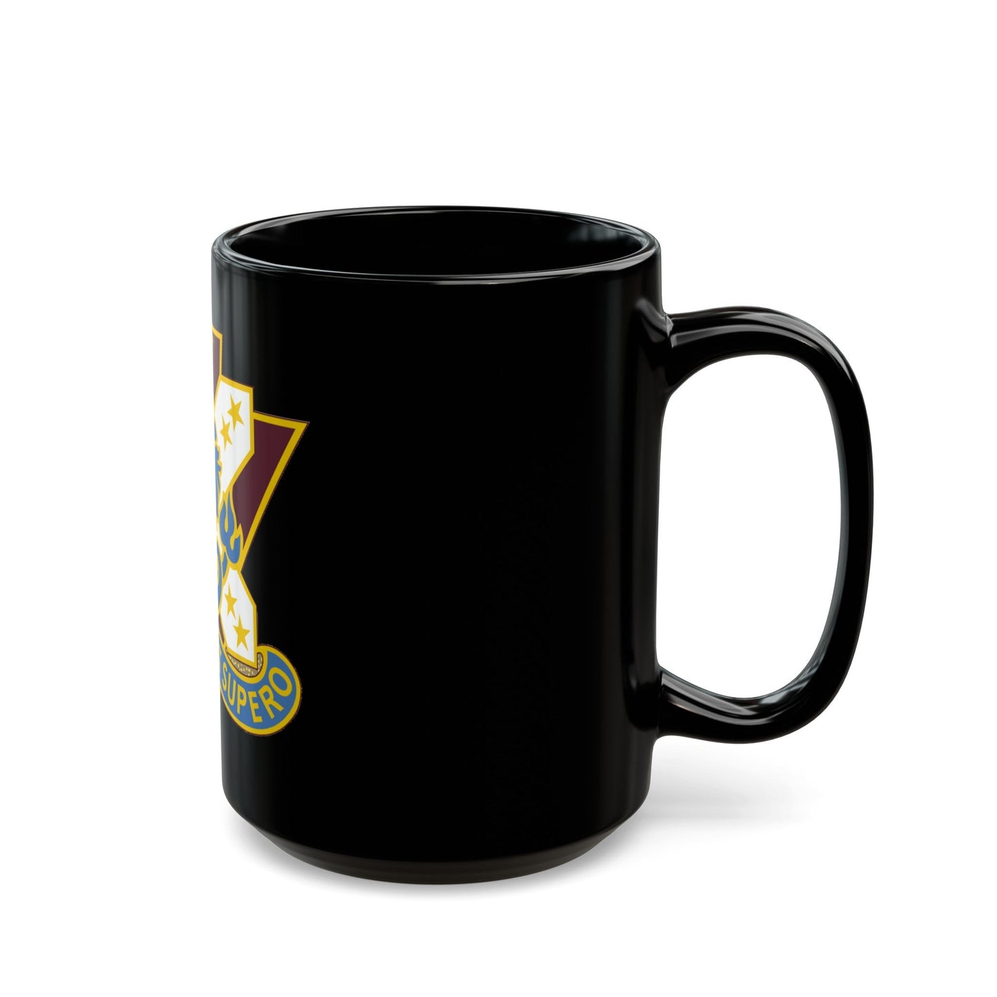 161 Medical Battalion (U.S. Army) Black Coffee Mug-The Sticker Space