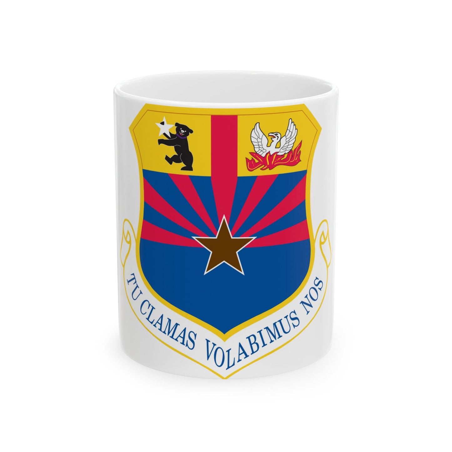 161st Air Refueling Wing (U.S. Air Force) White Coffee Mug-11oz-The Sticker Space