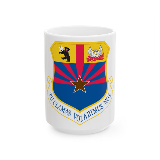 161st Air Refueling Wing (U.S. Air Force) White Coffee Mug-15oz-The Sticker Space