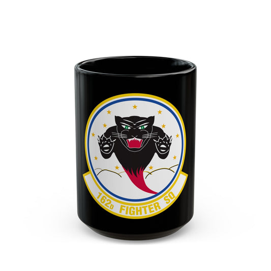 162 Fighter Squadron (U.S. Air Force) Black Coffee Mug