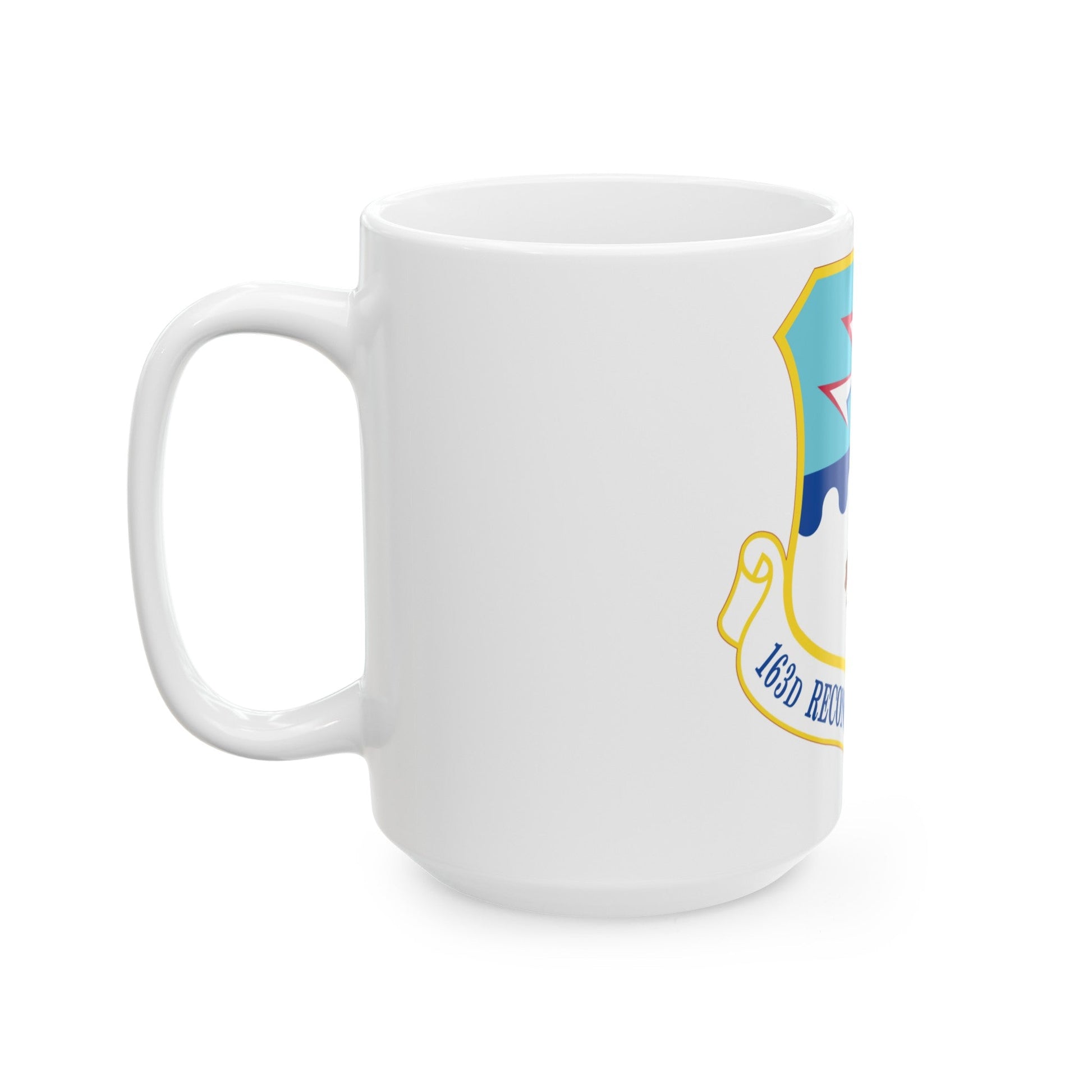 163d Attack Wing (U.S. Air Force) White Coffee Mug-The Sticker Space