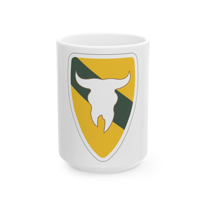 163rd Armored Brigade (U.S. Army) White Coffee Mug-15oz-The Sticker Space