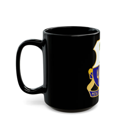 163rd Infantry Regiment (U.S. Army) Black Coffee Mug-The Sticker Space