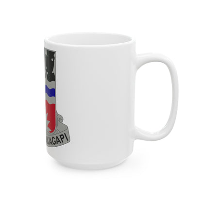 164 Engineer Battalion (U.S. Army) White Coffee Mug-The Sticker Space