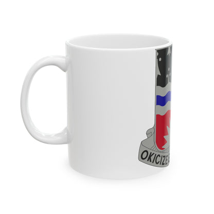 164 Engineer Battalion (U.S. Army) White Coffee Mug-The Sticker Space