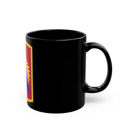 164th Air Defense Artillery Brigade (U.S. Army) Black Coffee Mug-The Sticker Space