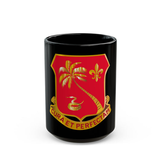 164th Field Artillery Battalion (U.S. Army) Black Coffee Mug-15oz-The Sticker Space