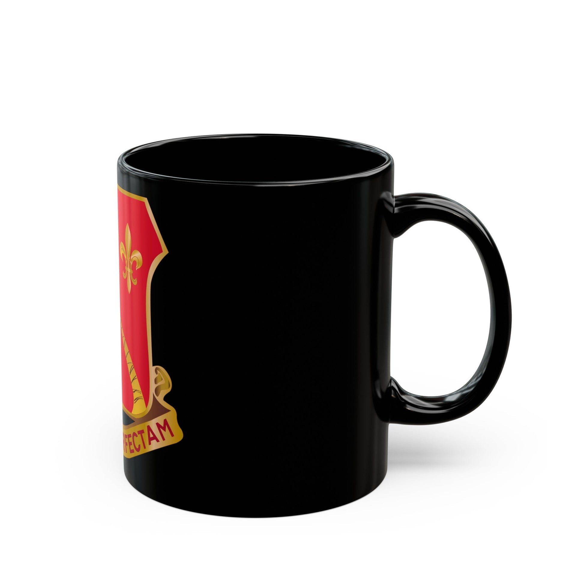 164th Field Artillery Battalion (U.S. Army) Black Coffee Mug-The Sticker Space