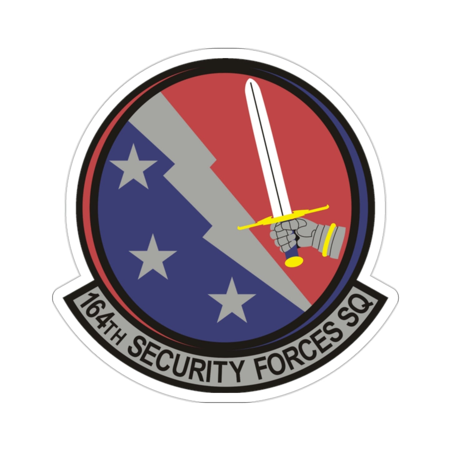 164th Security Forces Squadron (U.S. Air Force) STICKER Vinyl Die-Cut Decal-2 Inch-The Sticker Space