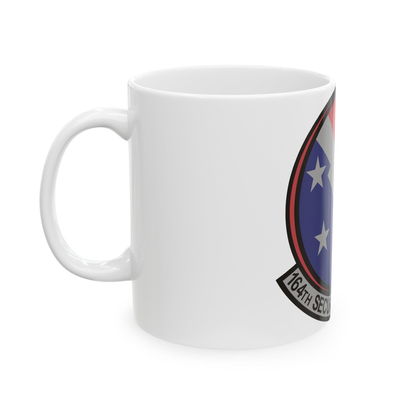 164th Security Forces Squadron (U.S. Air Force) White Coffee Mug-The Sticker Space