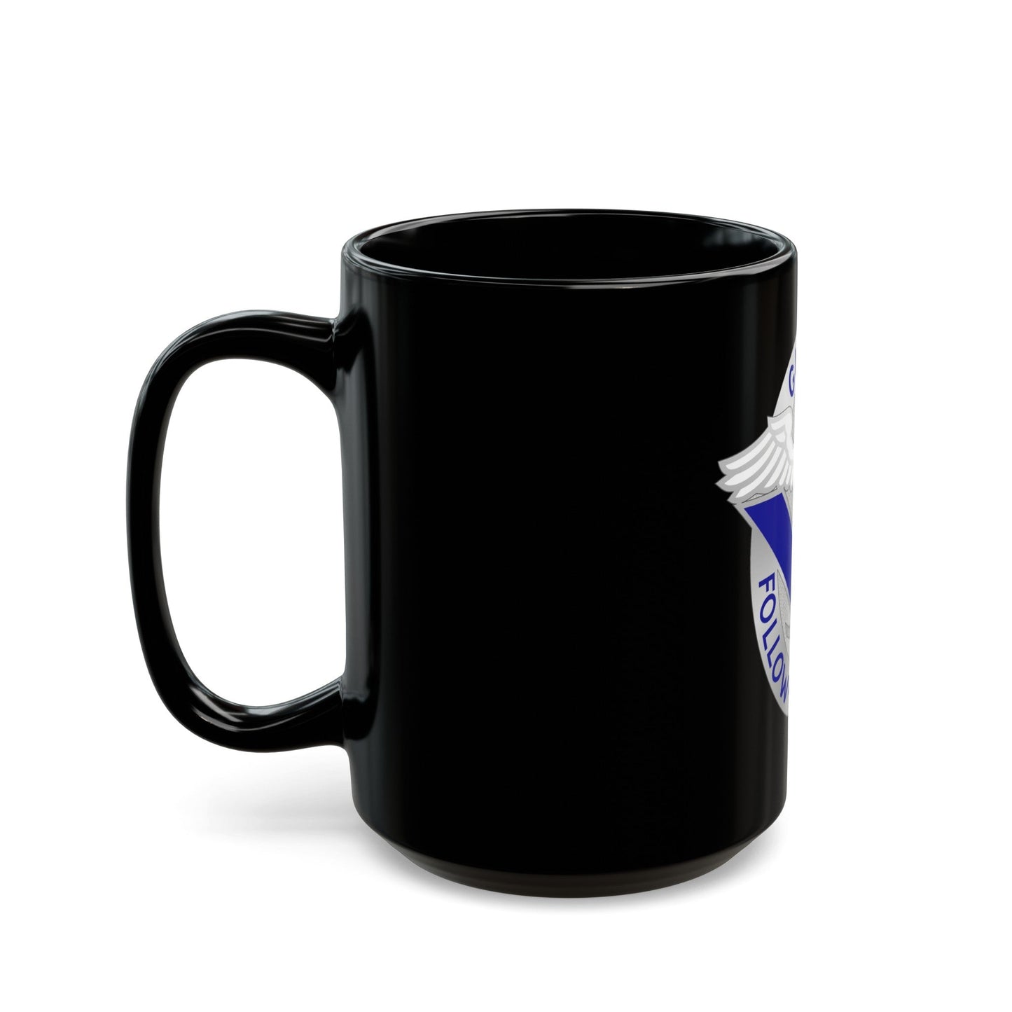 165 Aviation Group (U.S. Army) Black Coffee Mug-The Sticker Space