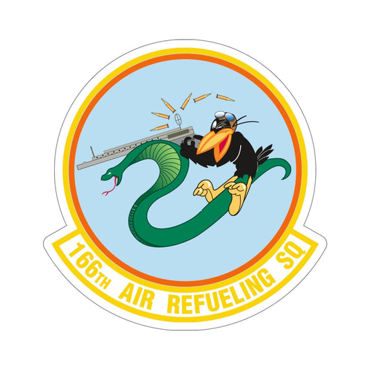 166 Air Refueling Squadron (U.S. Air Force) STICKER Vinyl Die-Cut Decal-6 Inch-The Sticker Space