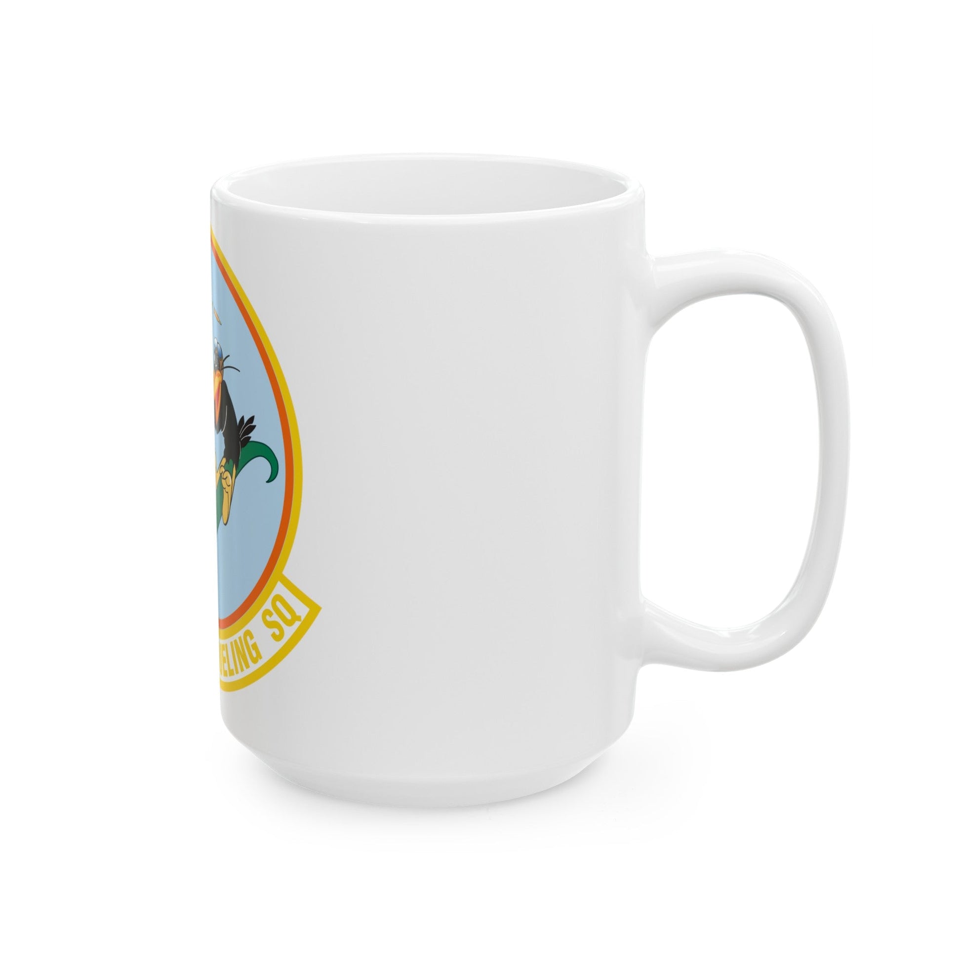 166 Air Refueling Squadron (U.S. Air Force) White Coffee Mug-The Sticker Space