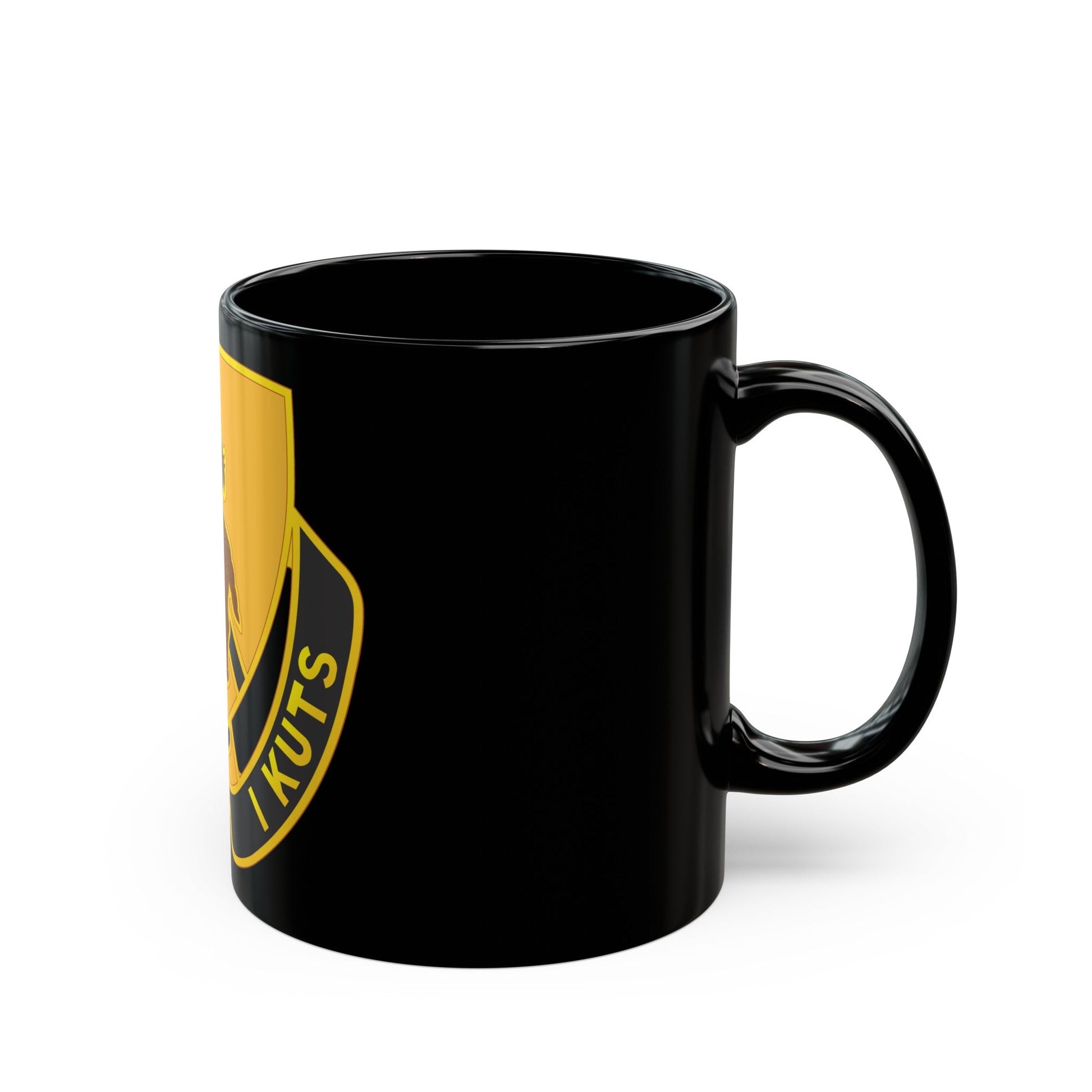 167 Cavalry Regiment (U.S. Army) Black Coffee Mug-The Sticker Space