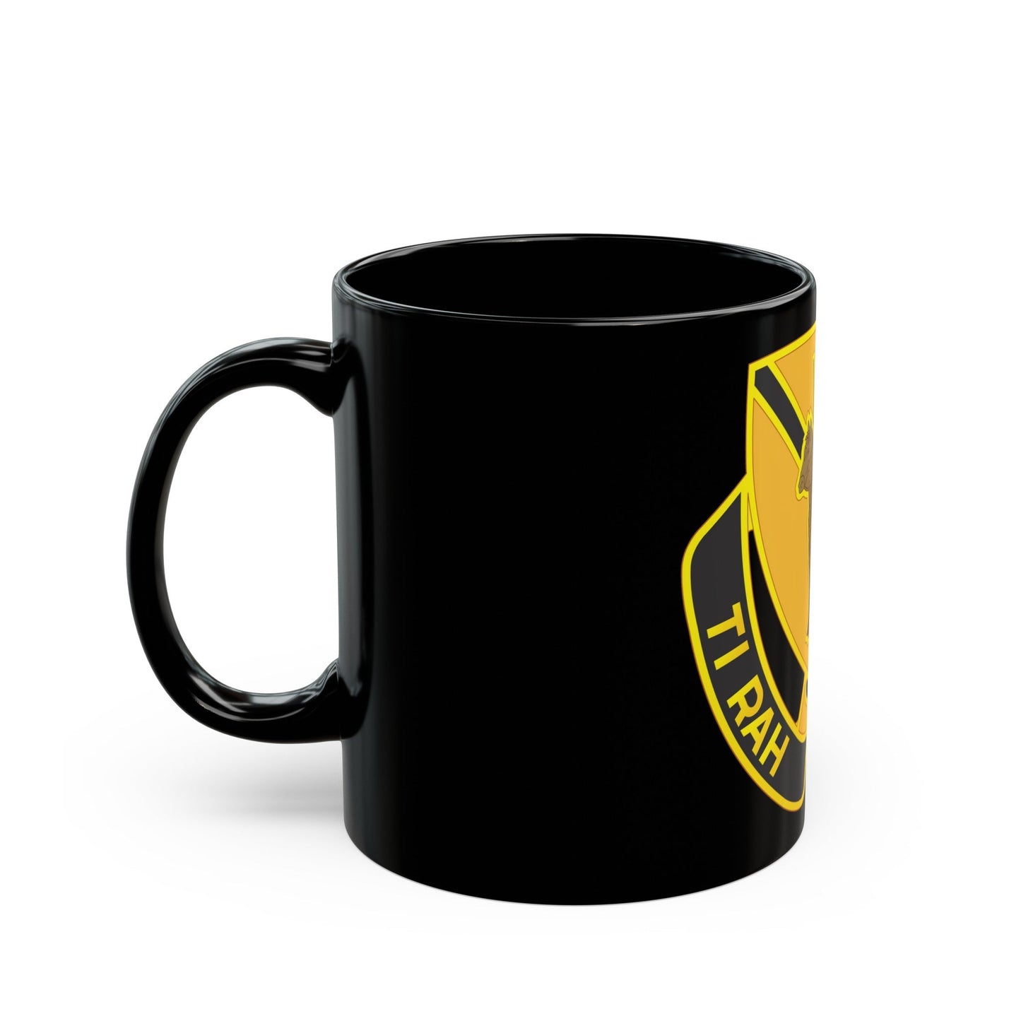 167 Cavalry Regiment (U.S. Army) Black Coffee Mug-The Sticker Space