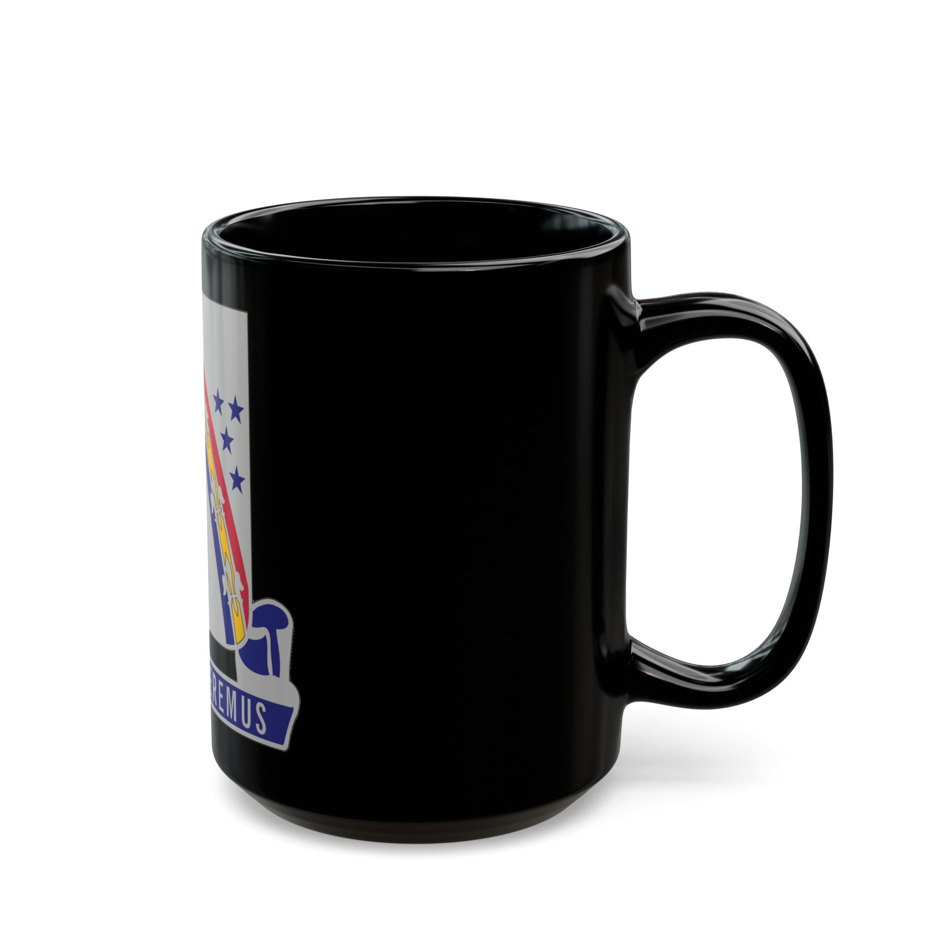 167th Infantry Regiment (U.S. Army) Black Coffee Mug-The Sticker Space