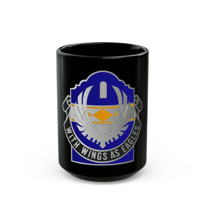 168 Aviation Group (U.S. Army) Black Coffee Mug-15oz-The Sticker Space