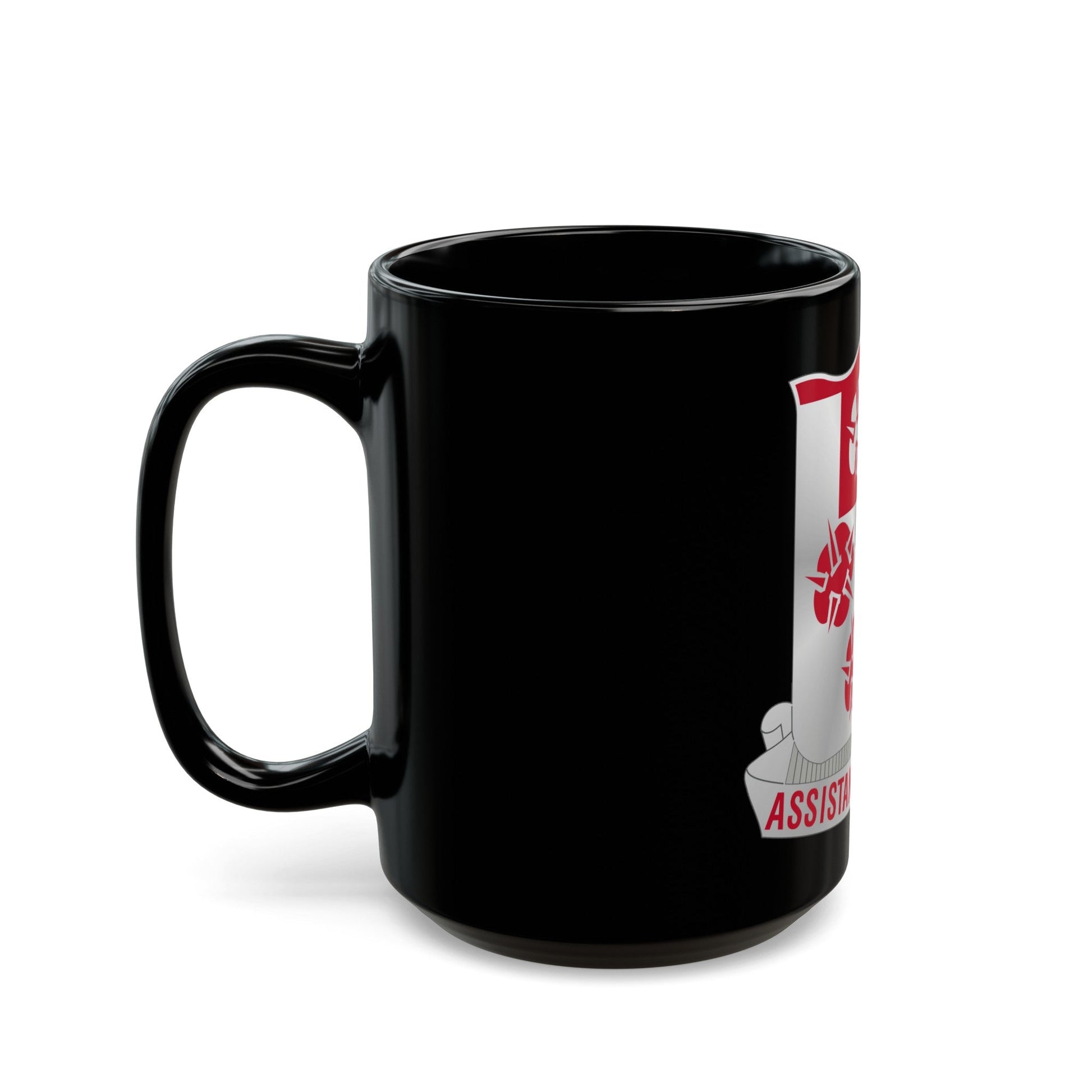 168 Engineer Battalion (U.S. Army) Black Coffee Mug-The Sticker Space