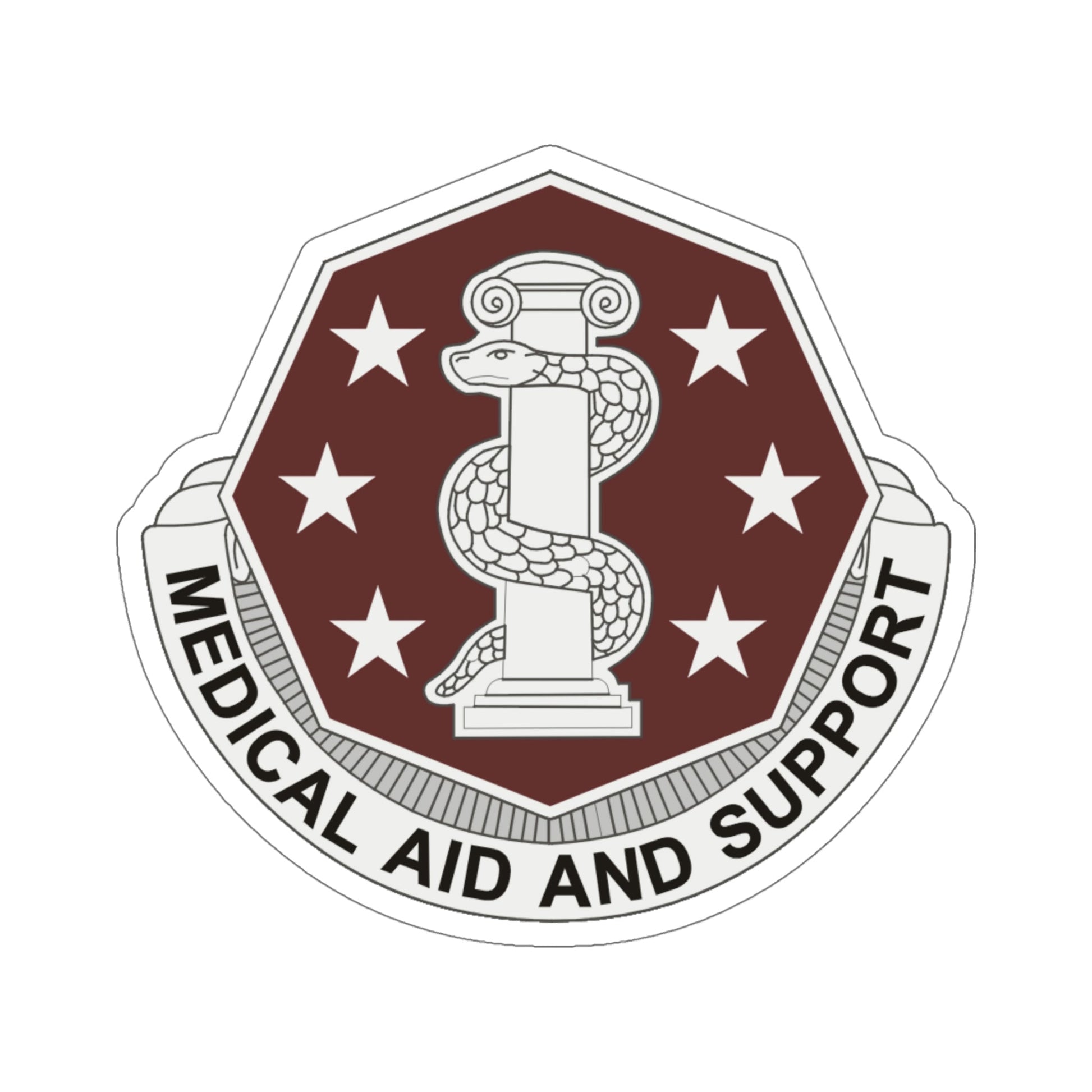 168 Medical Battalion (U.S. Army) STICKER Vinyl Die-Cut Decal-5 Inch-The Sticker Space