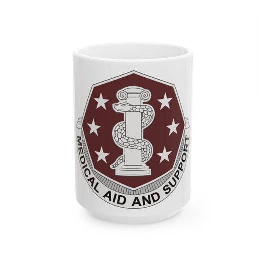 168 Medical Battalion (U.S. Army) White Coffee Mug-15oz-The Sticker Space