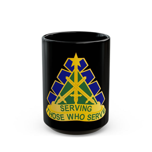 168 Military Police Battalion (U.S. Army) Black Coffee Mug