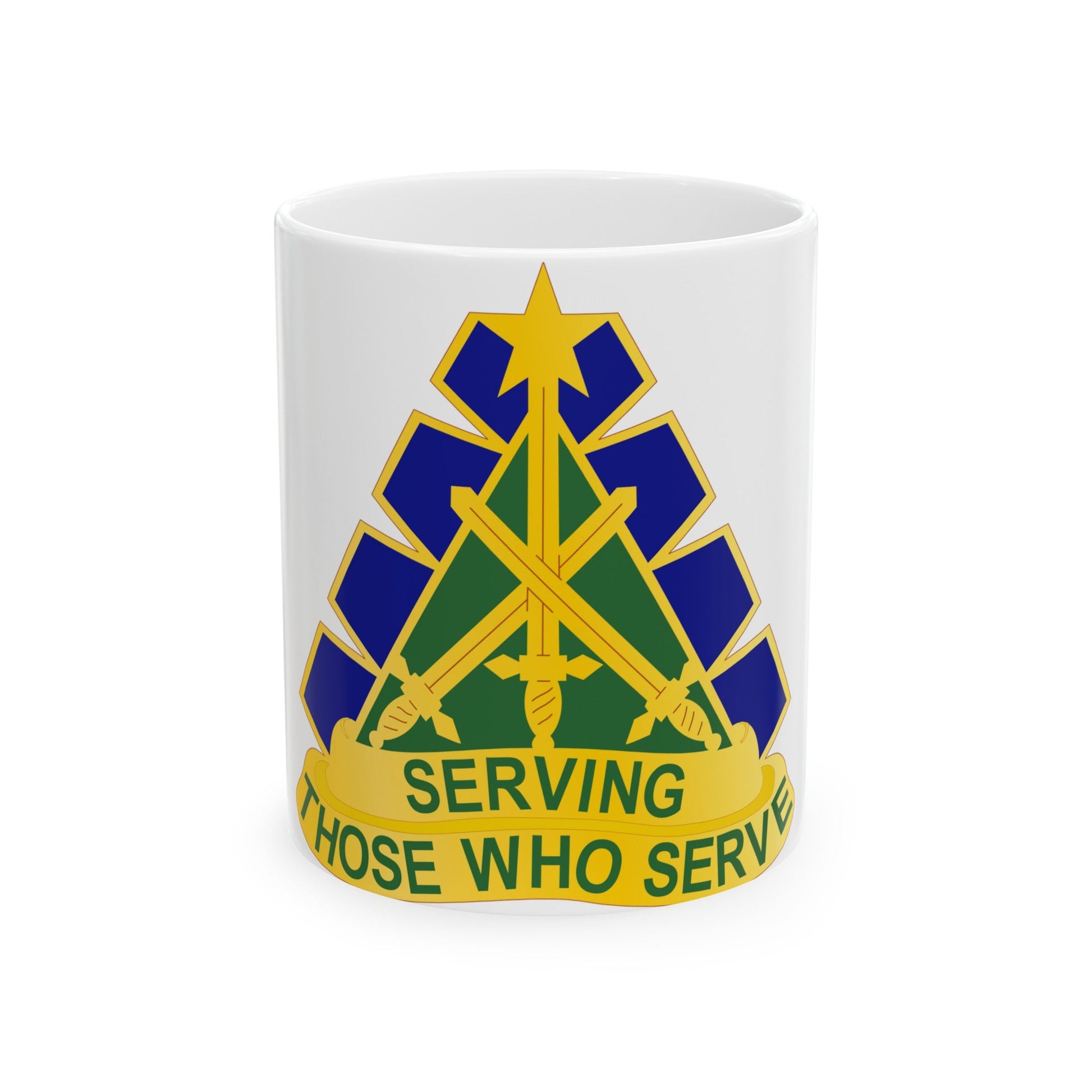 168 Military Police Battalion (U.S. Army) White Coffee Mug-11oz-The Sticker Space