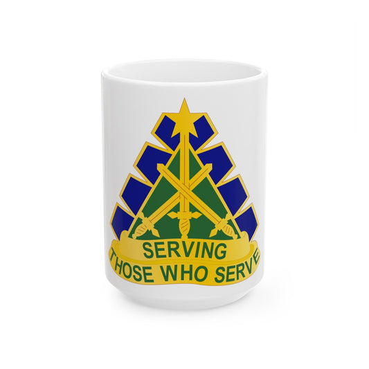 168 Military Police Battalion (U.S. Army) White Coffee Mug-15oz-The Sticker Space