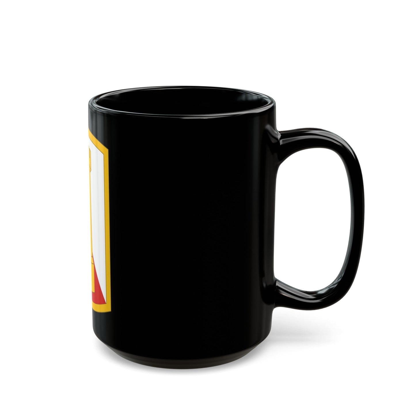 168th Engineer Brigade (U.S. Army) Black Coffee Mug-The Sticker Space