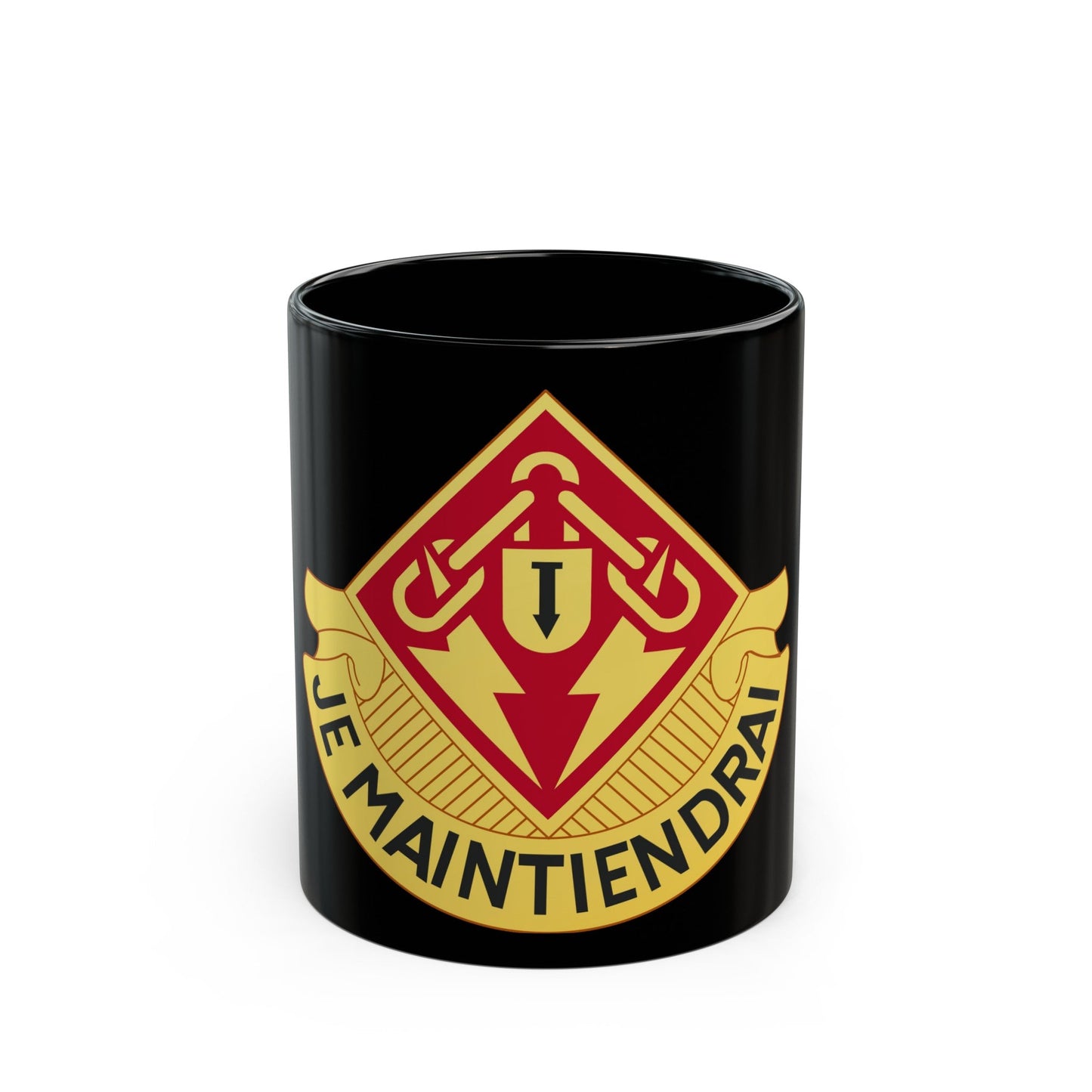 169 Maintenance Battalion (U.S. Army) Black Coffee Mug-11oz-The Sticker Space