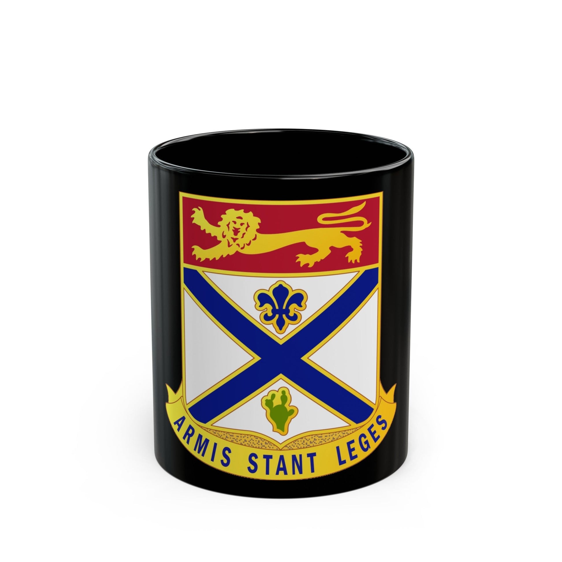 169th Infantry Regiment (U.S. Army) Black Coffee Mug-11oz-The Sticker Space
