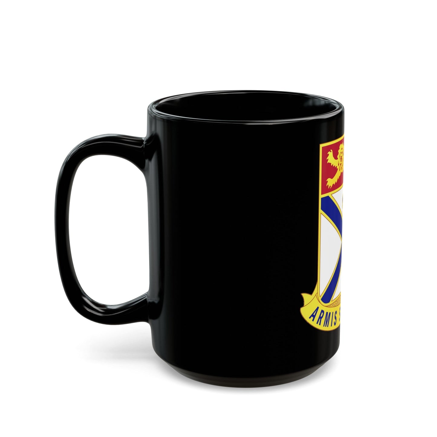 169th Infantry Regiment (U.S. Army) Black Coffee Mug-The Sticker Space