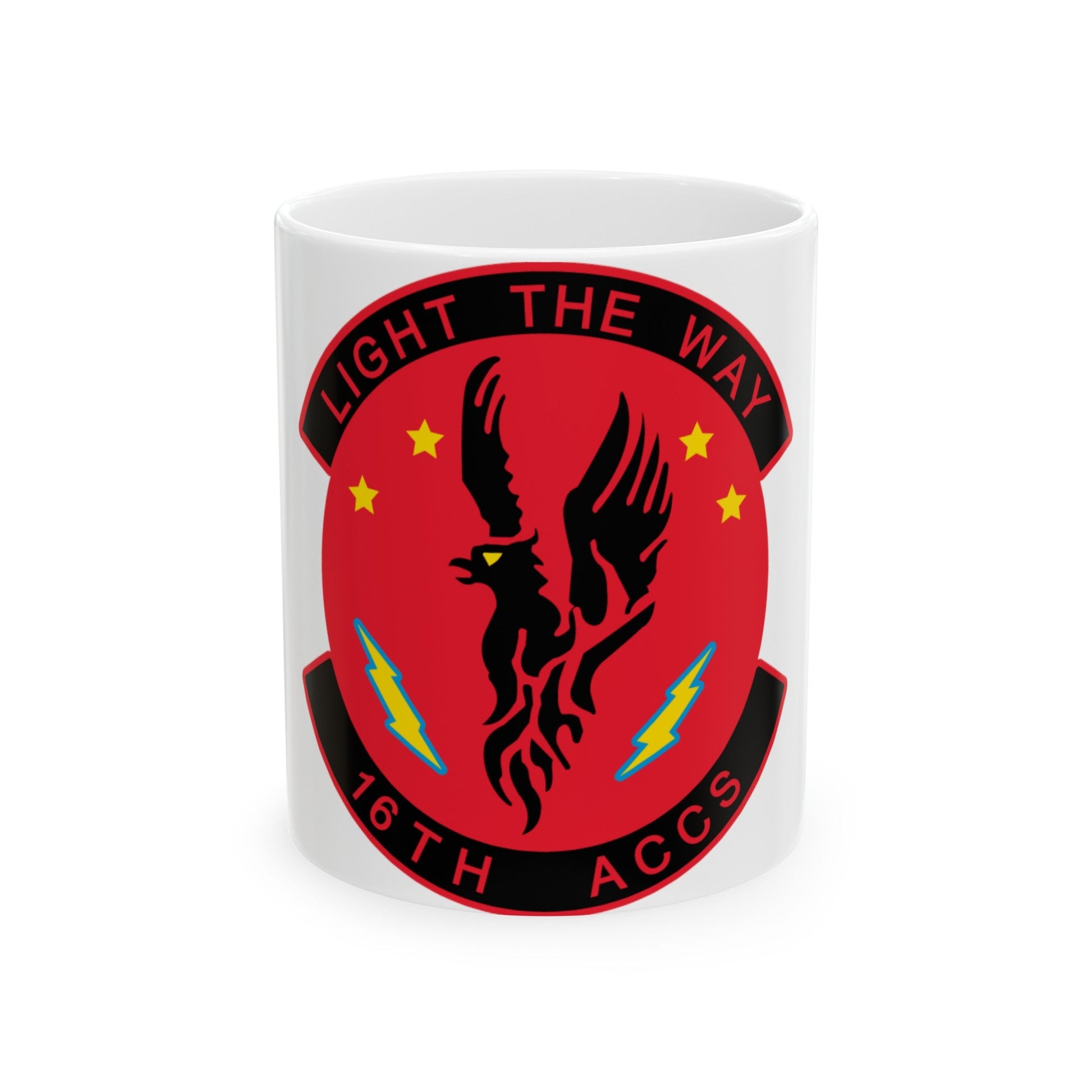 16TH ACCS (U.S. Air Force) White Coffee Mug-11oz-The Sticker Space