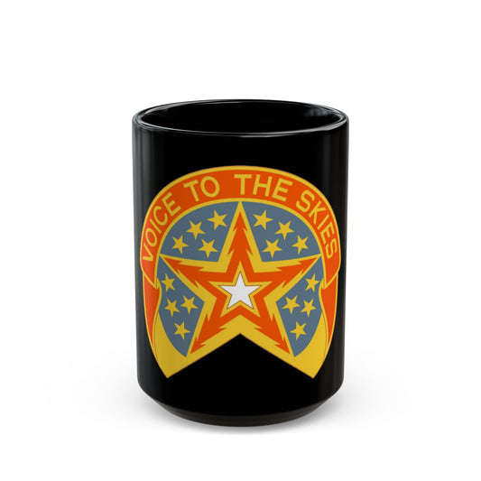 16th Air Traffic Control Battalion (U.S. Army) Black Coffee Mug-15oz-The Sticker Space