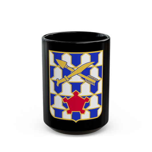 16th Infantry Regiment (U.S. Army) Black Coffee Mug-15oz-The Sticker Space