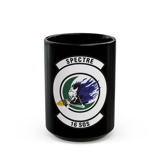16th Special Operations Squadron (U.S. Air Force) Black Coffee Mug