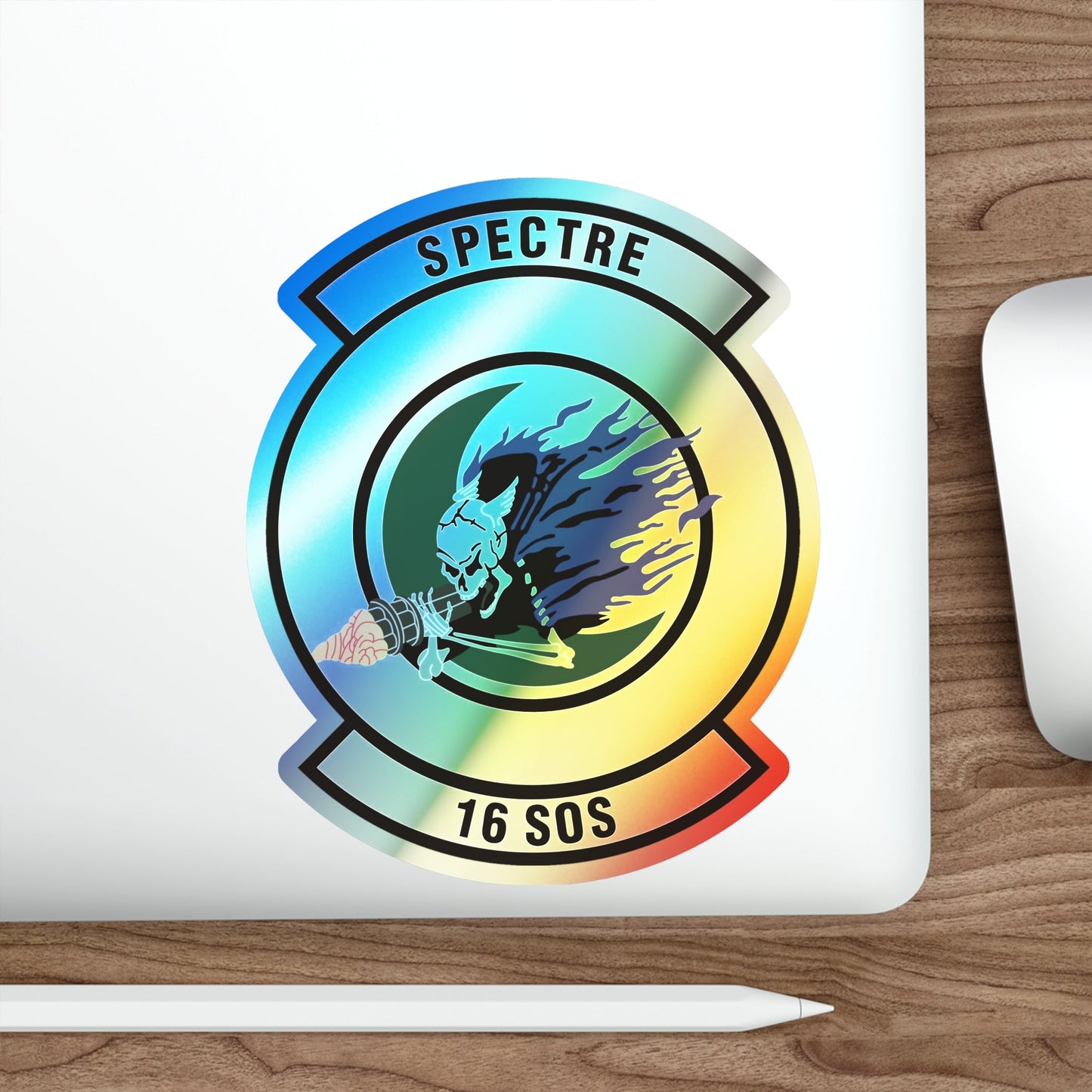 16th Special Operations Squadron (U.S. Air Force) Holographic STICKER Die-Cut Vinyl Decal-The Sticker Space