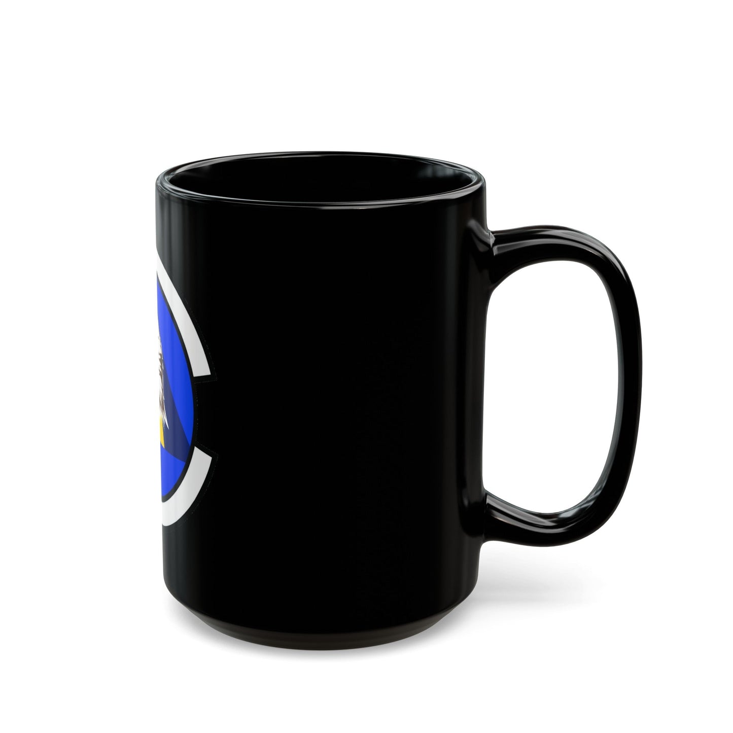 17 Force Support Squadron AETC (U.S. Air Force) Black Coffee Mug-The Sticker Space