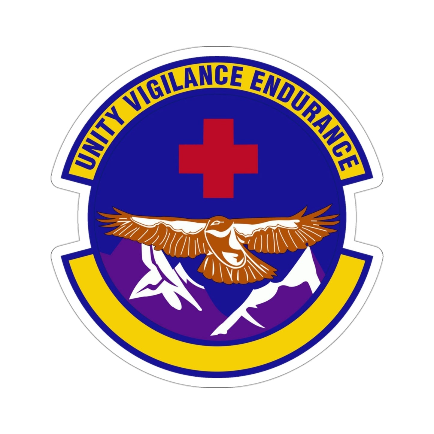 17 Operational Medical Readiness Squadron AETC (U.S. Air Force) STICKER Vinyl Die-Cut Decal-3 Inch-The Sticker Space