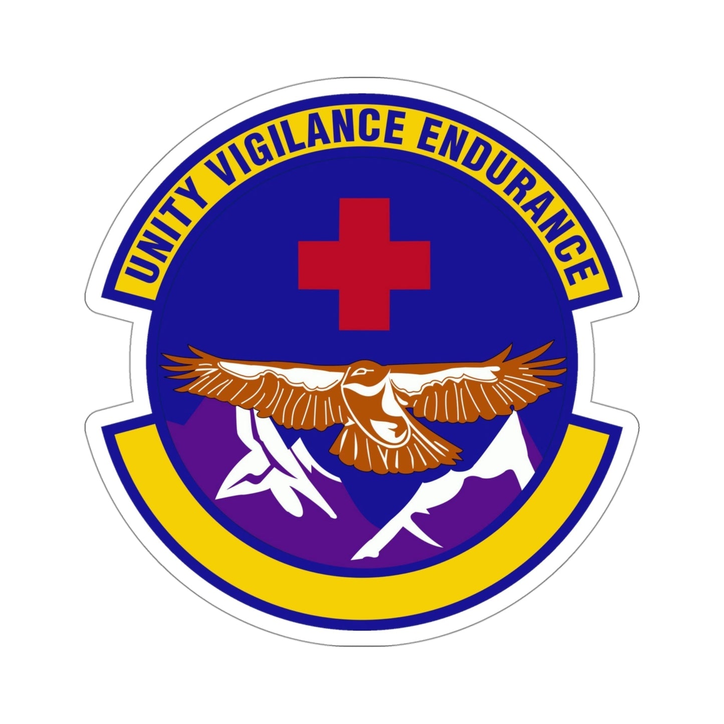 17 Operational Medical Readiness Squadron AETC (U.S. Air Force) STICKER Vinyl Die-Cut Decal-4 Inch-The Sticker Space