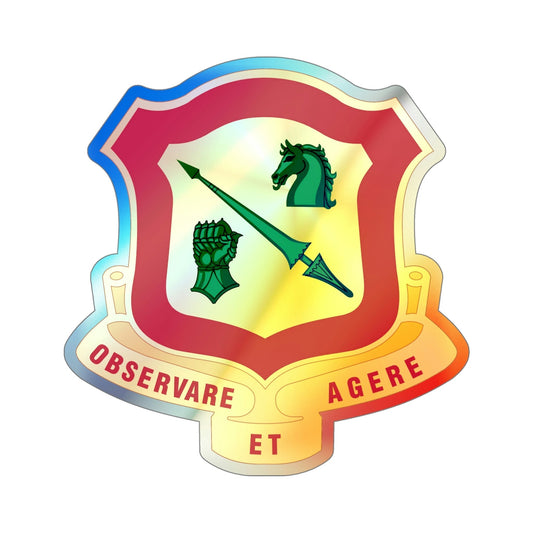 170th Antiaircraft Artillery Battalion (U.S. Army) Holographic STICKER Die-Cut Vinyl Decal-6 Inch-The Sticker Space