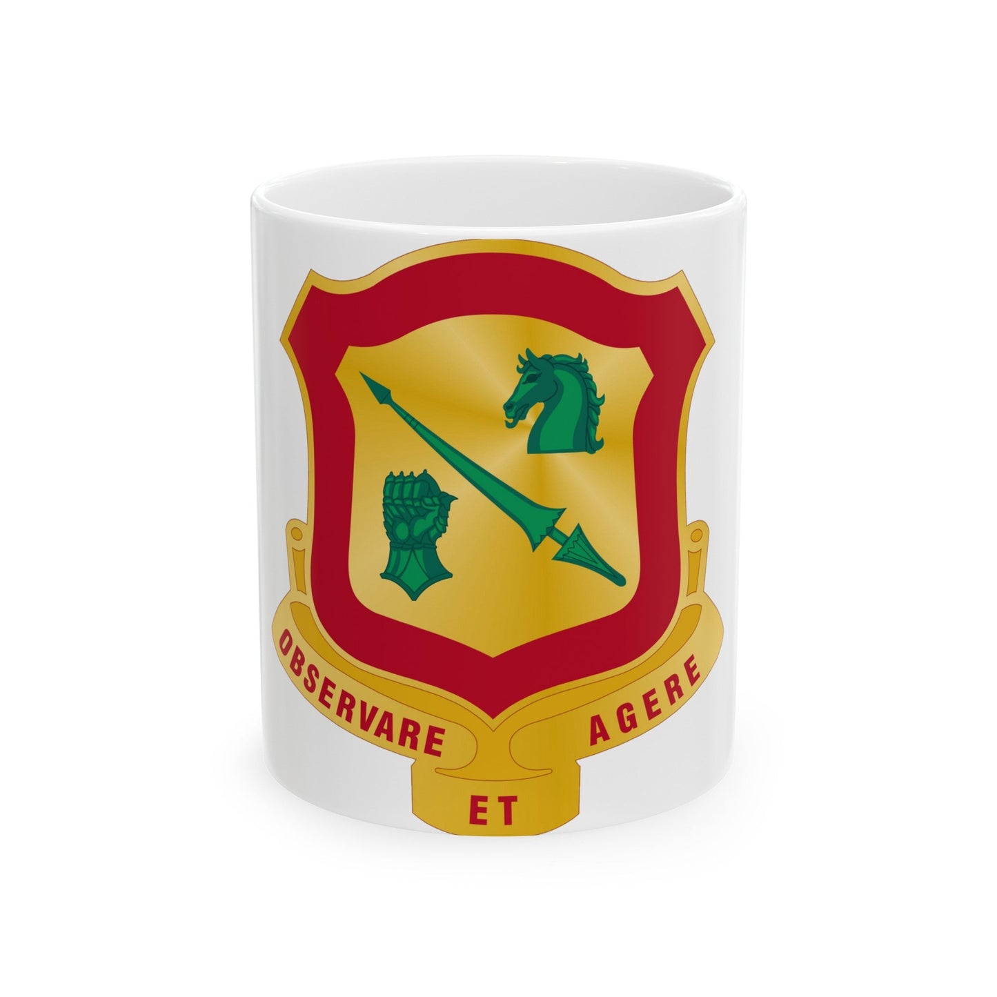 170th Antiaircraft Artillery Battalion (U.S. Army) White Coffee Mug-11oz-The Sticker Space