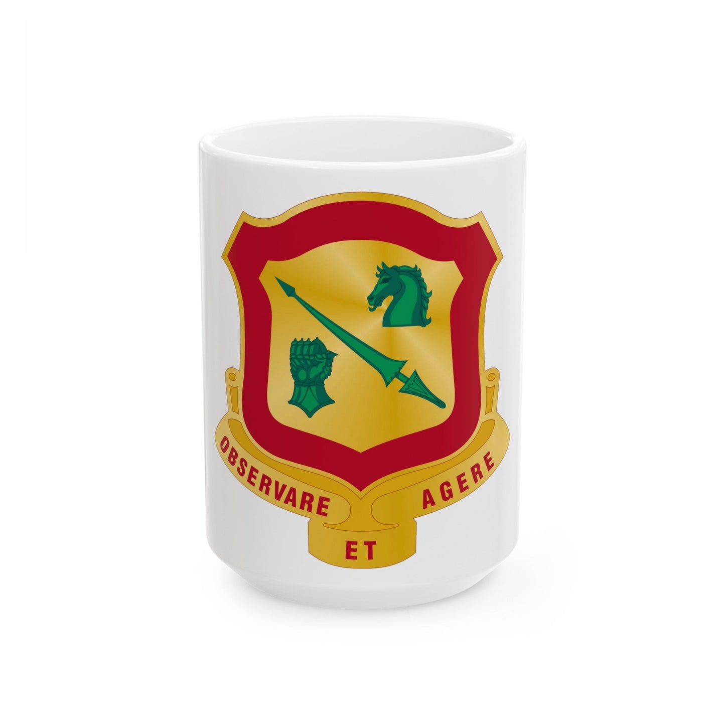 170th Antiaircraft Artillery Battalion (U.S. Army) White Coffee Mug-15oz-The Sticker Space