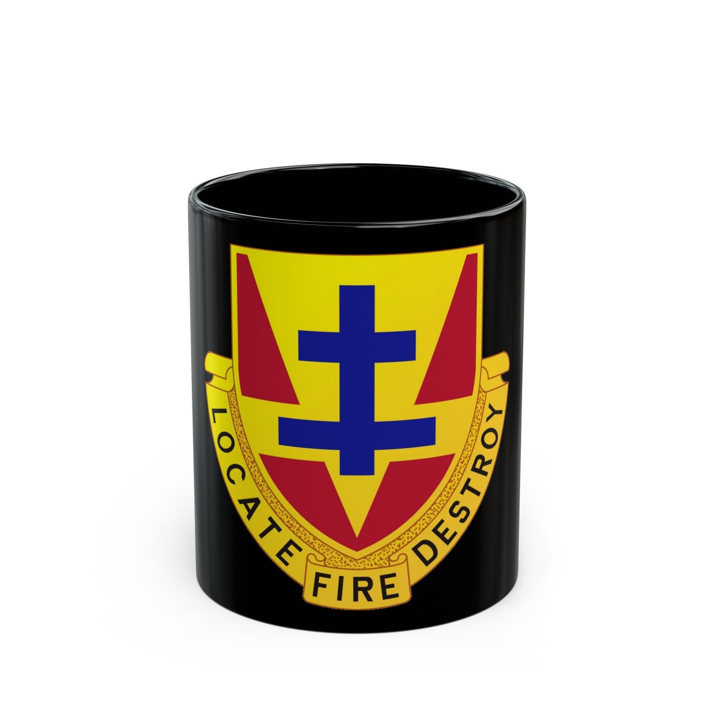 170th Artillery Regiment (U.S. Army) Black Coffee Mug-11oz-The Sticker Space