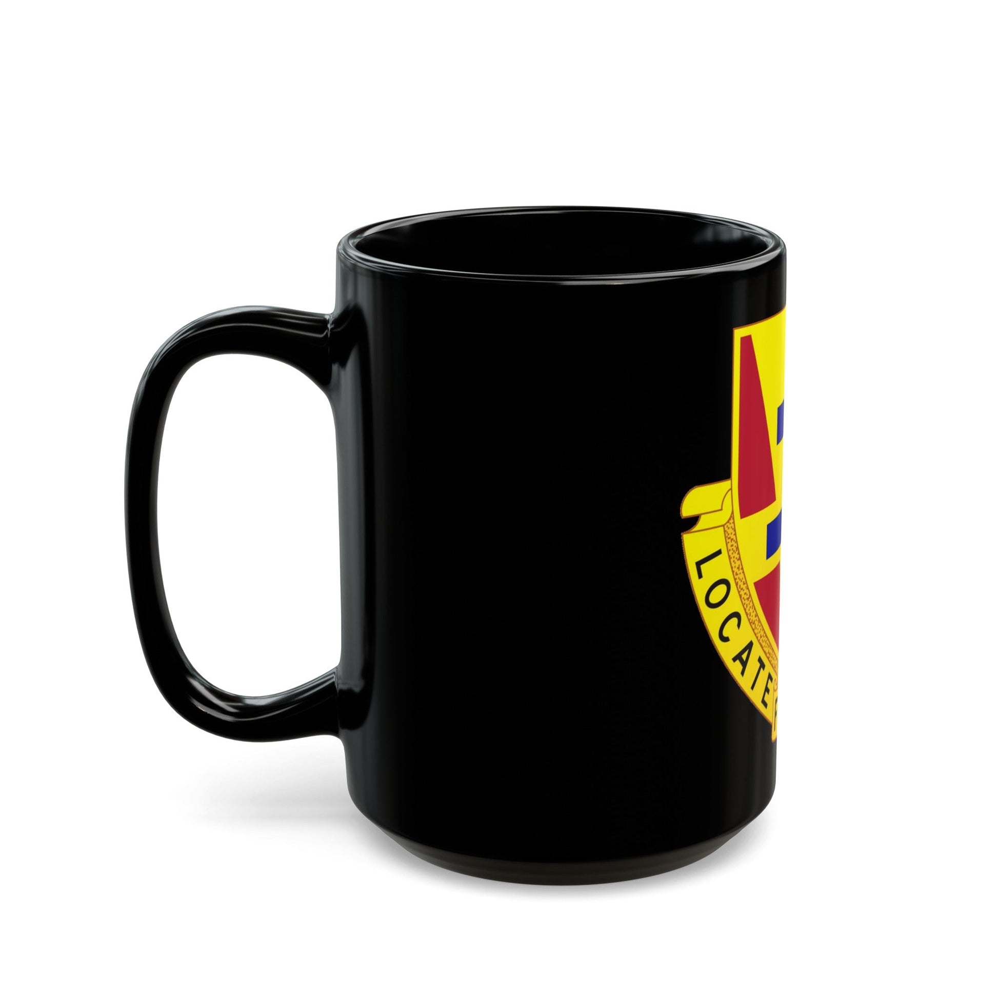 170th Artillery Regiment (U.S. Army) Black Coffee Mug-The Sticker Space