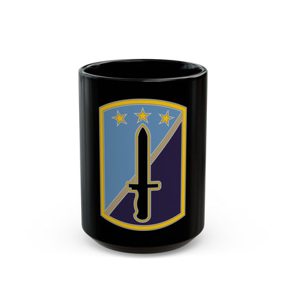 170TH INFANTRY BRIGADE (U.S. Army) Black Coffee Mug-15oz-The Sticker Space