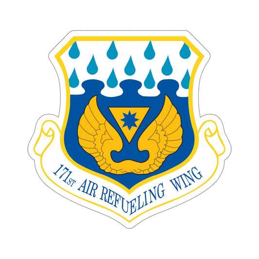 171st Air Refueling Wing (U.S. Air Force) STICKER Vinyl Die-Cut Decal-6 Inch-The Sticker Space