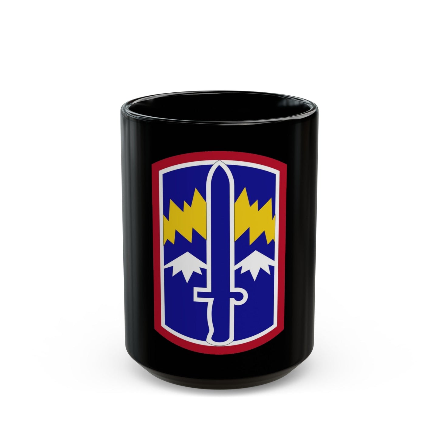 171ST INFANTRY BRIGADE (U.S. Army) Black Coffee Mug-15oz-The Sticker Space