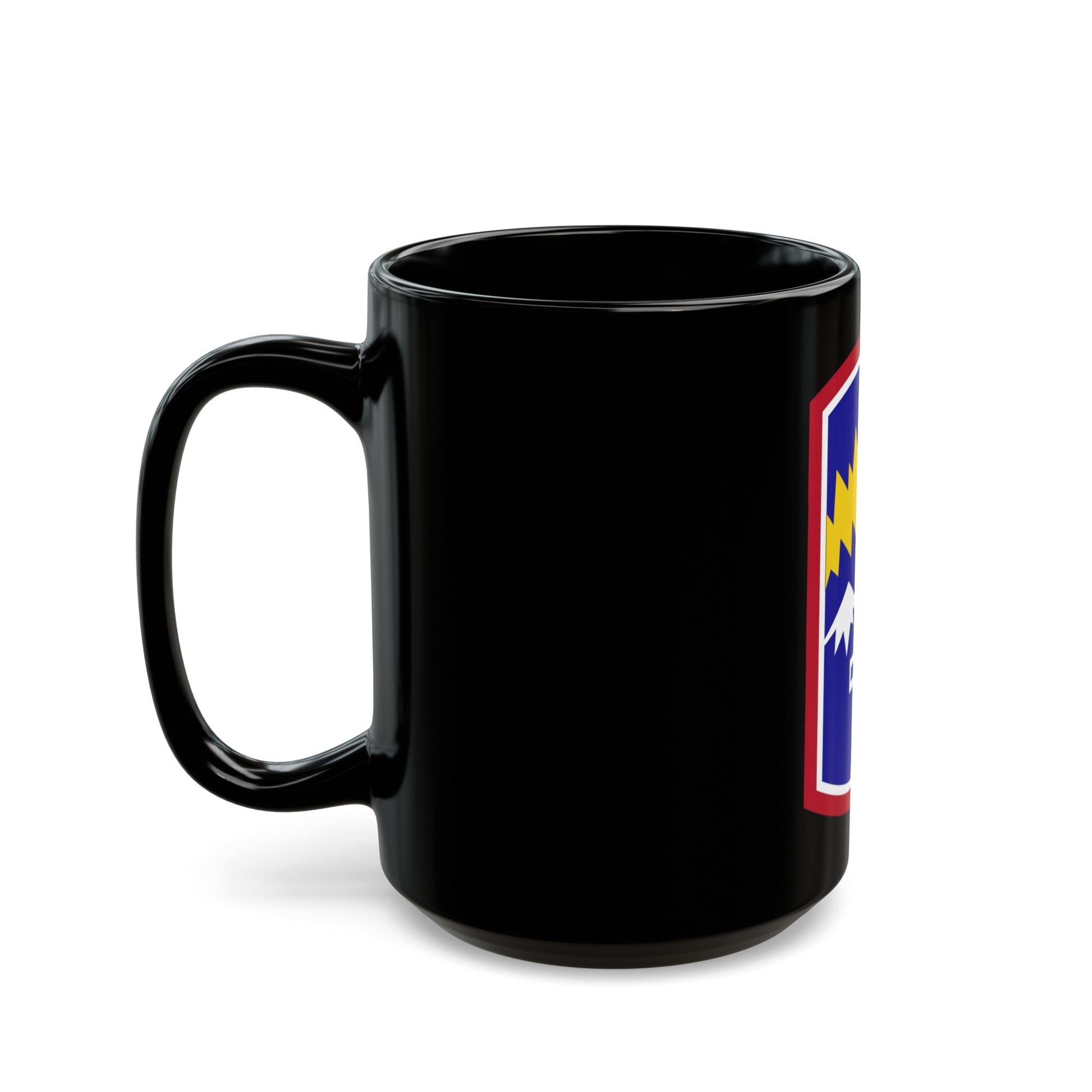 171ST INFANTRY BRIGADE (U.S. Army) Black Coffee Mug-The Sticker Space