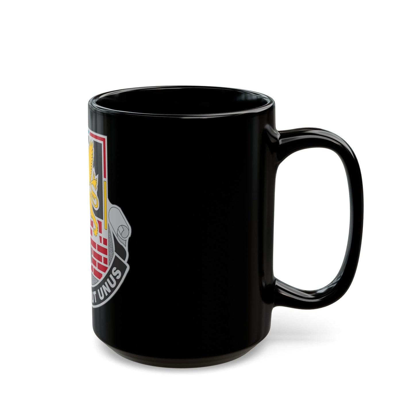 172 Engineer Battalion (U.S. Army) Black Coffee Mug-The Sticker Space