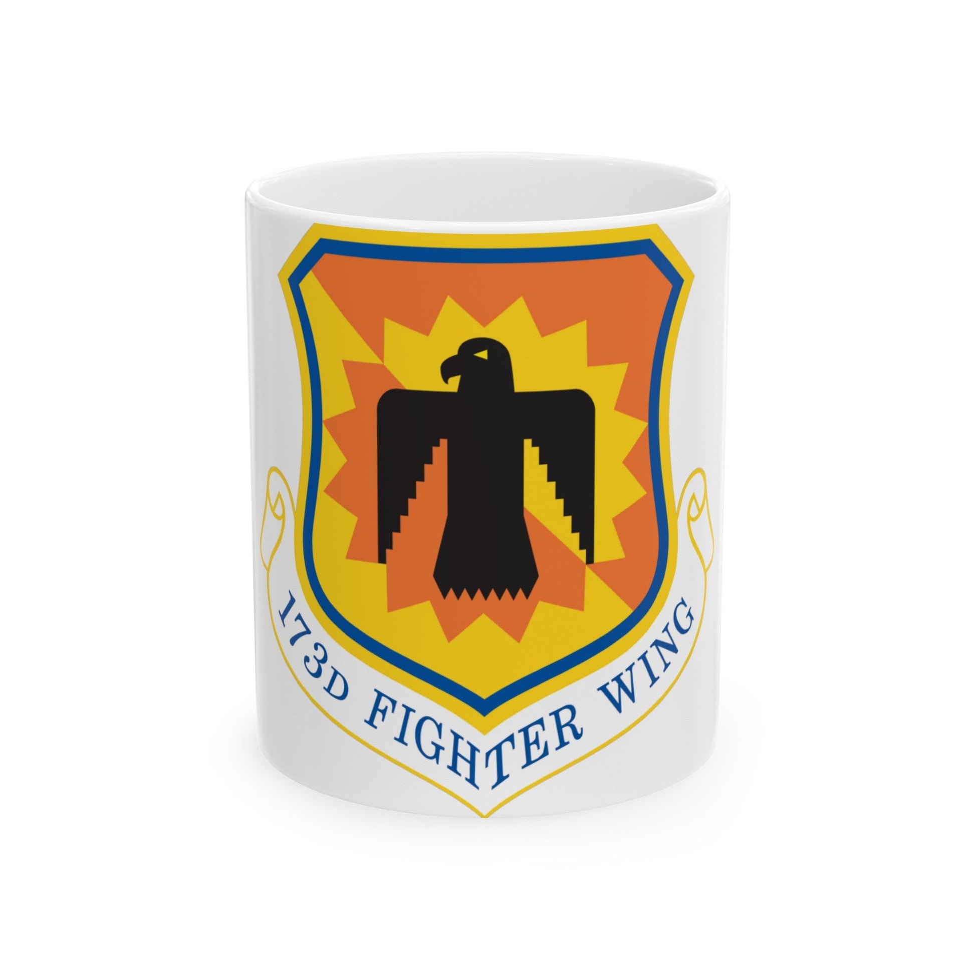 173rd Fighter Wing (U.S. Air Force) White Coffee Mug-11oz-The Sticker Space